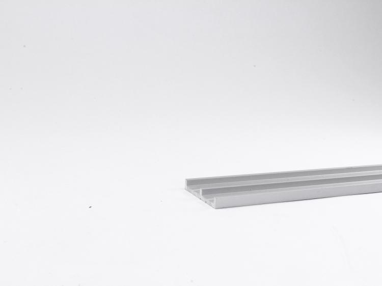 Flat 30 Silver Extrusion Profile