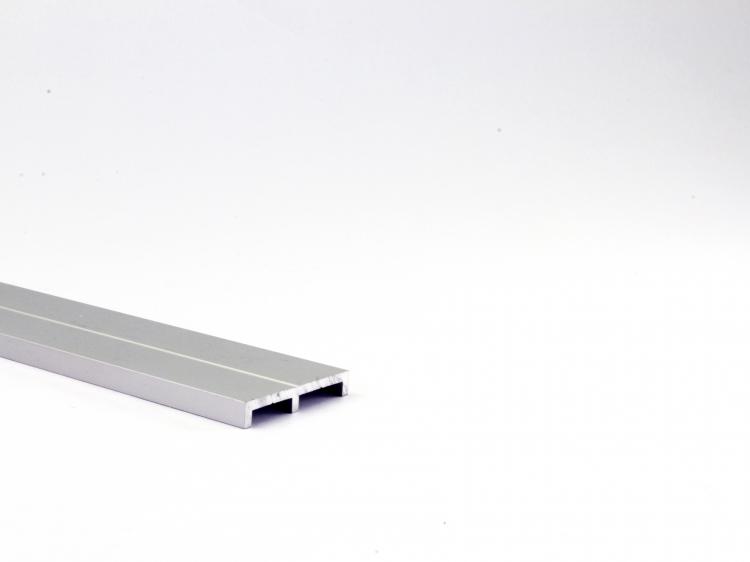 Flat 30 Silver Extrusion Profile
