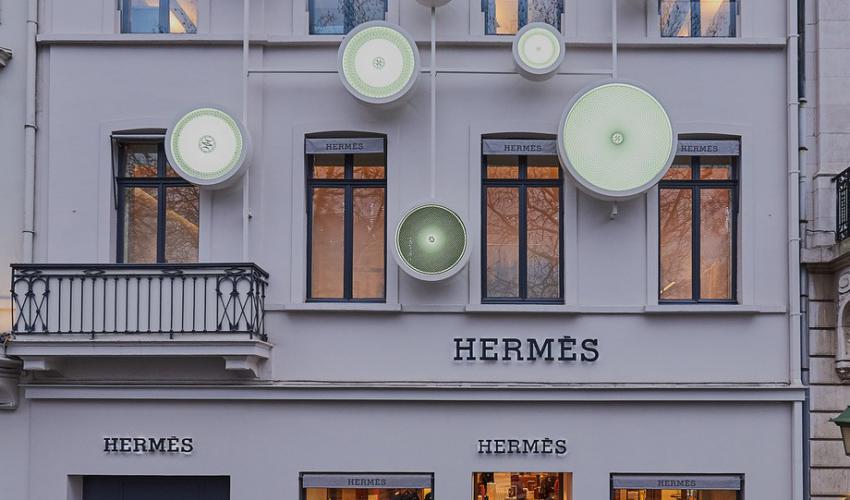 Hermes store Brussels Holiday season