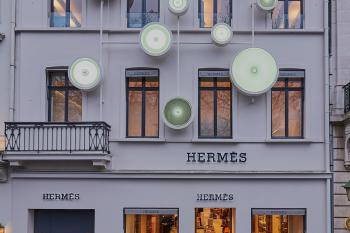 Hermes store Brussels Holiday season