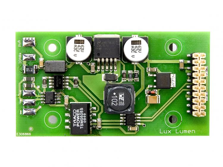 LUXDOT Voltage regulator PCB